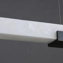 Alabaster Cary Black Pendant Light