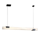 Alabaster Cary Black Pendant Light