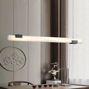 Alabaster Cary Black Pendant Light