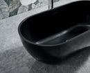 Cascade 59” Freestanding Solid Surface Bathtub