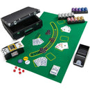 14 Gram Poker Chips 300 Pieces Casino Poker Chip Set-Black by LJGDeals