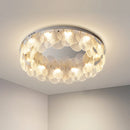 Casper Disc Glass Ceiling Lamp