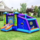 Castle Jumping Bouncer with Water Slide and 550W Blower by LJGDeals