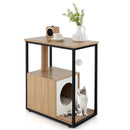 Cat Furniture End Table Cat House with Scratching Post by LJGDeals