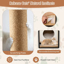 Cat Furniture End Table Cat House with Scratching Post by LJGDeals