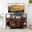 Wall-mounted Nightstand with LED Lights and Charging Station for Bedroom by DirectDeals