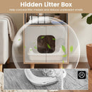 Cat Litter Box Enclosure with Shelf and Double Doors by LJGDeals