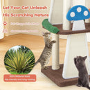 4-In-1 Cat Tree with 2 Condos and Platforms for Indoors-Multicolor by LJGDeals
