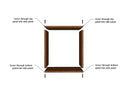 Modular Wine Cube Storage Stackable Wood Bins | Holds 144 Bottles by Wine Racks