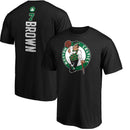 Jaylen Brown Boston Celtics Playmaker Name & Number T-Shirt - Black by Dynasty Sports & Framing