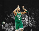 Jayson Tatum 51-Point Game 7 Boston Celtics 8" x 10" Blackout Basketball Photo by Dynasty Sports & Framing