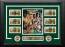 Boston Celtics All-Time Legends 8x10 Framed Basketball Photo with Six Engraved Autographs by Dynasty Sports & Framing