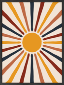 Retro sun