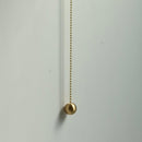Ceramic Brass Retractable Arm Wall Light 4.7"