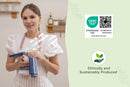 Striped Kitchen Towels by Organic Cotton Mart