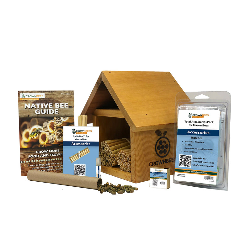 Chalet Bee House & Complete Kit including Bee Certificate