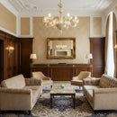 Champagne Ares Murano Glass Chandelier
