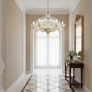 Champagne Ares Murano Glass Chandelier