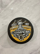 Zdeno Chara Boston Bruins Autographed 2011 Stanley Cup Champions Hockey Puck by Dynasty Sports & Framing