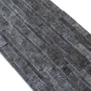 Charcoal Cambria Ledger 3D Panel 6.8"x20.8" Split-face Marble Wall Tile - Full Truckload