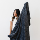 PATTERNED FAUX FUR XL THROW BLANKETS by Saranoni