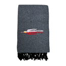 Charcoal Thunderbird Baja Blanket