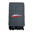 Charcoal Thunderbird Baja Blanket by West Path