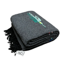 Charcoal Thunderbird Baja Blanket by West Path
