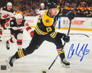 Charlie Coyle in Action Boston Bruins Autographed 8" x 10" Hockey Photo by Dynasty Sports & Framing