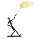 Chasing Sculpture Clouds Floor Lamp