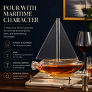 Sailboat Whiskey & Wine Decanter Ship -  750ml