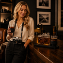 Camera Shaped Wine & Whiskey Decanter - 27.4OZ