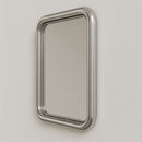 Chrome Bold Square Mirror