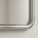 Chrome Bold Square Mirror by Interior Moderna