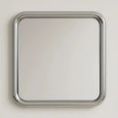 Chrome Bold Square Mirror by Interior Moderna