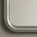 Chrome Bold Square Mirror by Interior Moderna