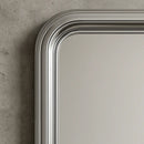 Chrome Bold Square Mirror