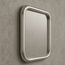 Chrome Bold Square Mirror by Interior Moderna