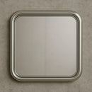 Chrome Bold Square Mirror