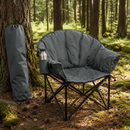 Folding Camping Moon Padded Chair with Carrying Bag by LJGDeals
