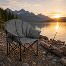Folding Camping Moon Padded Chair with Carrying Bag by LJGDeals