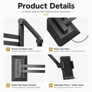 Multifunctional and Foldable work lamp---Wall mounted light