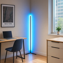 RGB Corner Floor Lamp, Support App, Music Sync by EP Designlab LLC