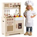 Chef Pretend Play Kitchen for Kids with Realistic Lights and Sounds
