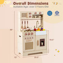 Chef Pretend Play Kitchen for Kids with Realistic Lights and Sounds by LJGDeals