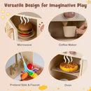 Chef Pretend Play Kitchen for Kids with Realistic Lights and Sounds
