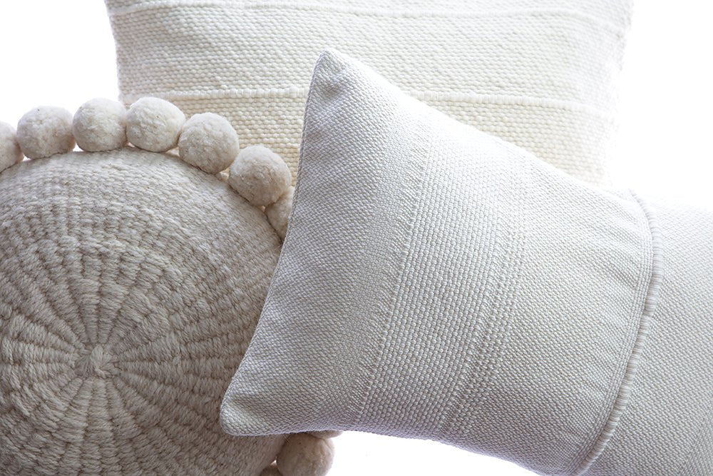 Ivory Chic Lumbar Pillow, photo 2 of 3