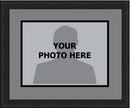 MLB Baseball Photo Picture Frame Kit - Chicago White Sox (Gray Matting, Black Trim) by Dynasty Sports & Framing