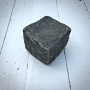 New Granite Cube Belgian Block 4" x 4" x 4" – Grey, Black