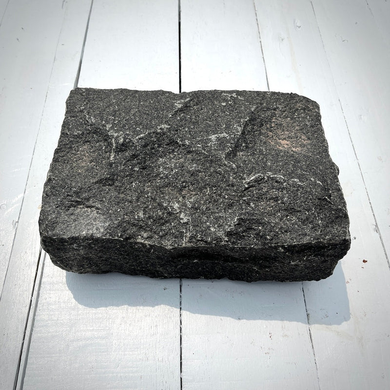 New Jumbo Granite Belgian Block 10” x 7” x 4” – Grey, Pink, Buff, Black